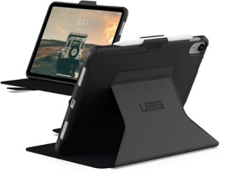 UAG - Scout Folio Case for Apple 10.9-Inch iPad (Latest Model 2022) - Black - Front_Zoom