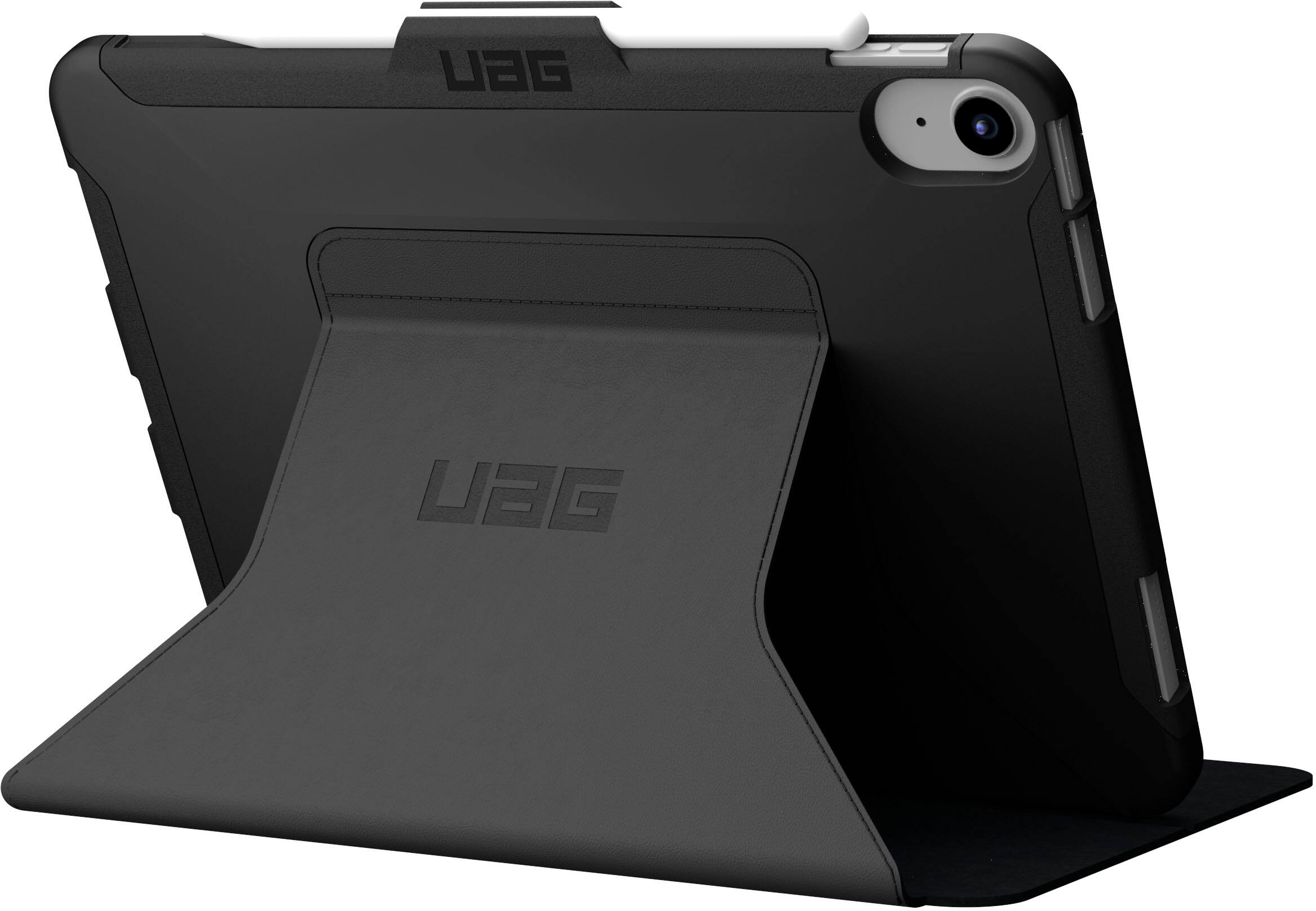 Alt View 15. UAG - Scout Folio Case for Apple 10.9-Inch iPad (Latest Model 2022) - Black.