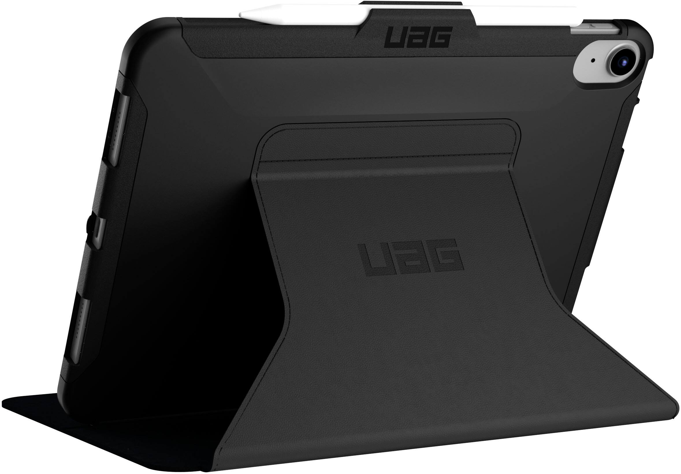 Alt View 16. UAG - Scout Folio Case for Apple 10.9-Inch iPad (Latest Model 2022) - Black.