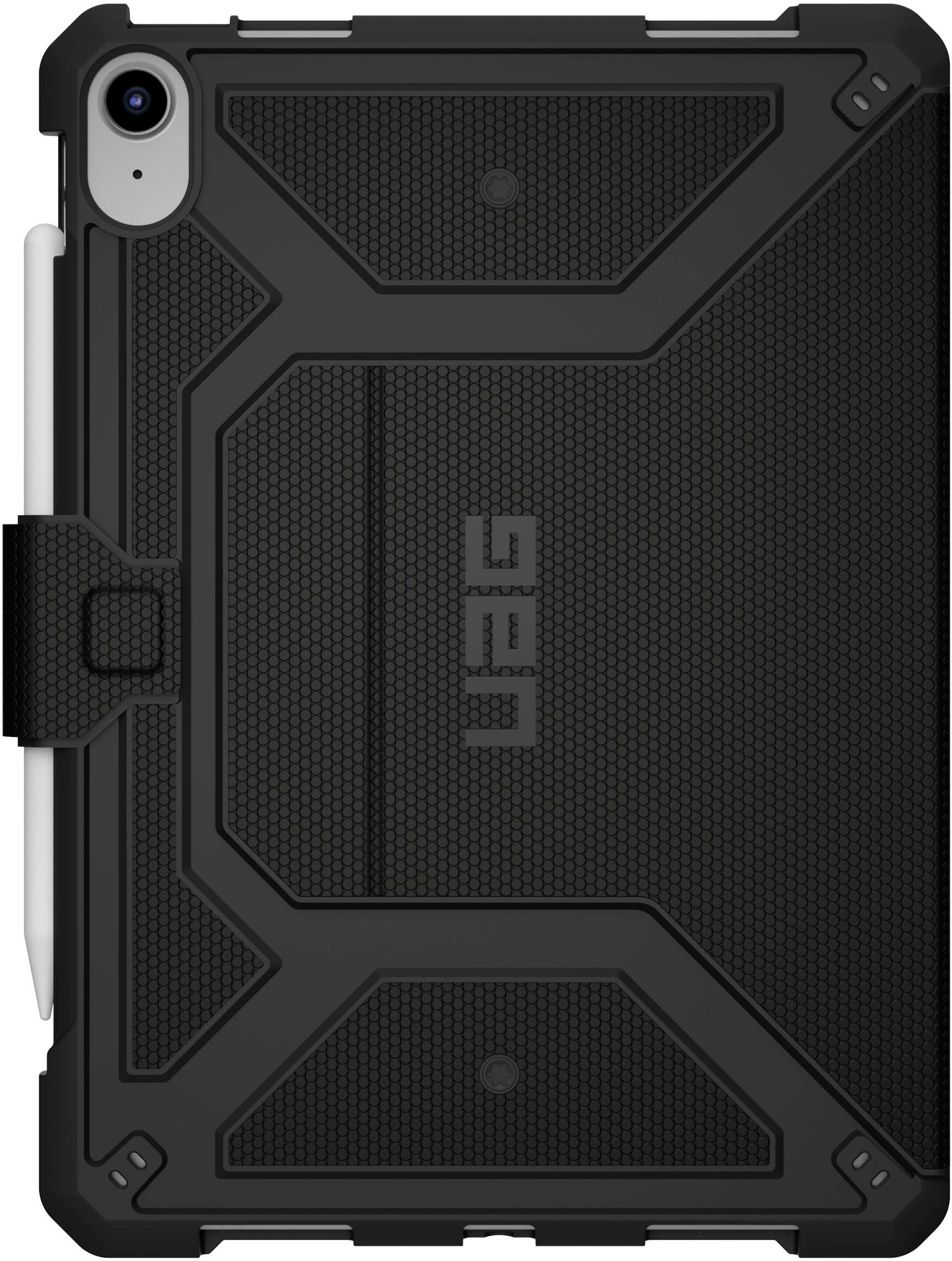 Angle. UAG - Metropolis Case for Apple 10.9-Inch iPad (Latest Model 2022) - Black.