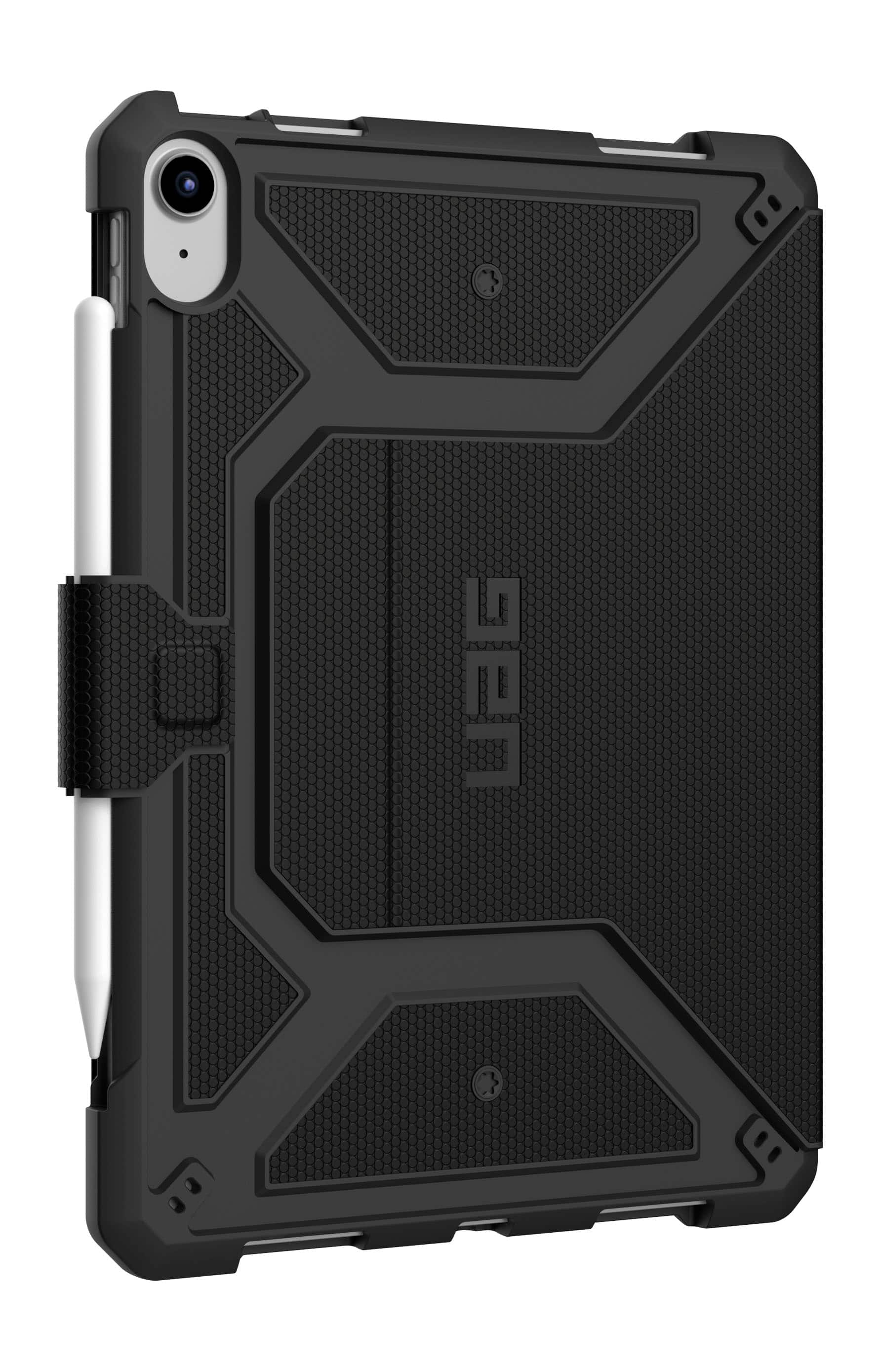 Alt View 11. UAG - Metropolis Case for Apple 10.9-Inch iPad (Latest Model 2022) - Black.