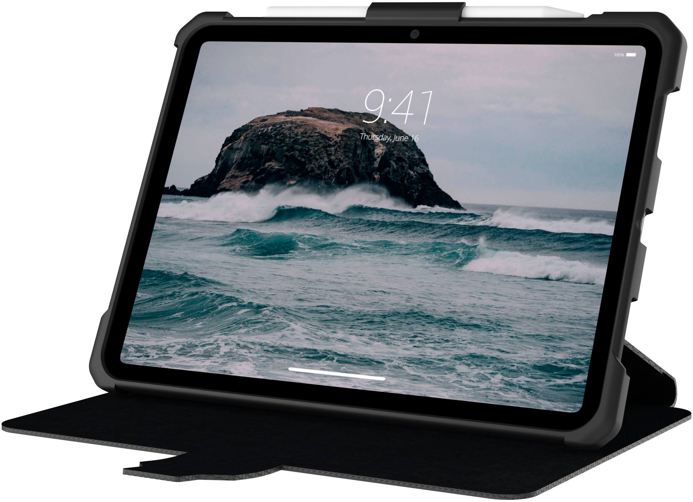 Alt View 18. UAG - Metropolis Case for Apple 10.9-Inch iPad (Latest Model 2022) - Black.