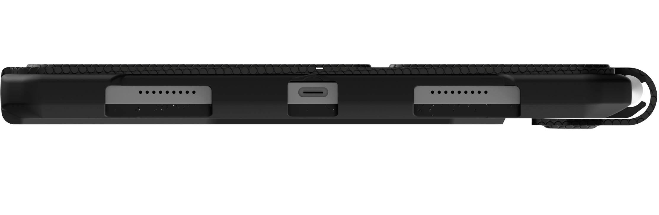 Alt View 20. UAG - Metropolis Case for Apple 10.9-Inch iPad (Latest Model 2022) - Black.