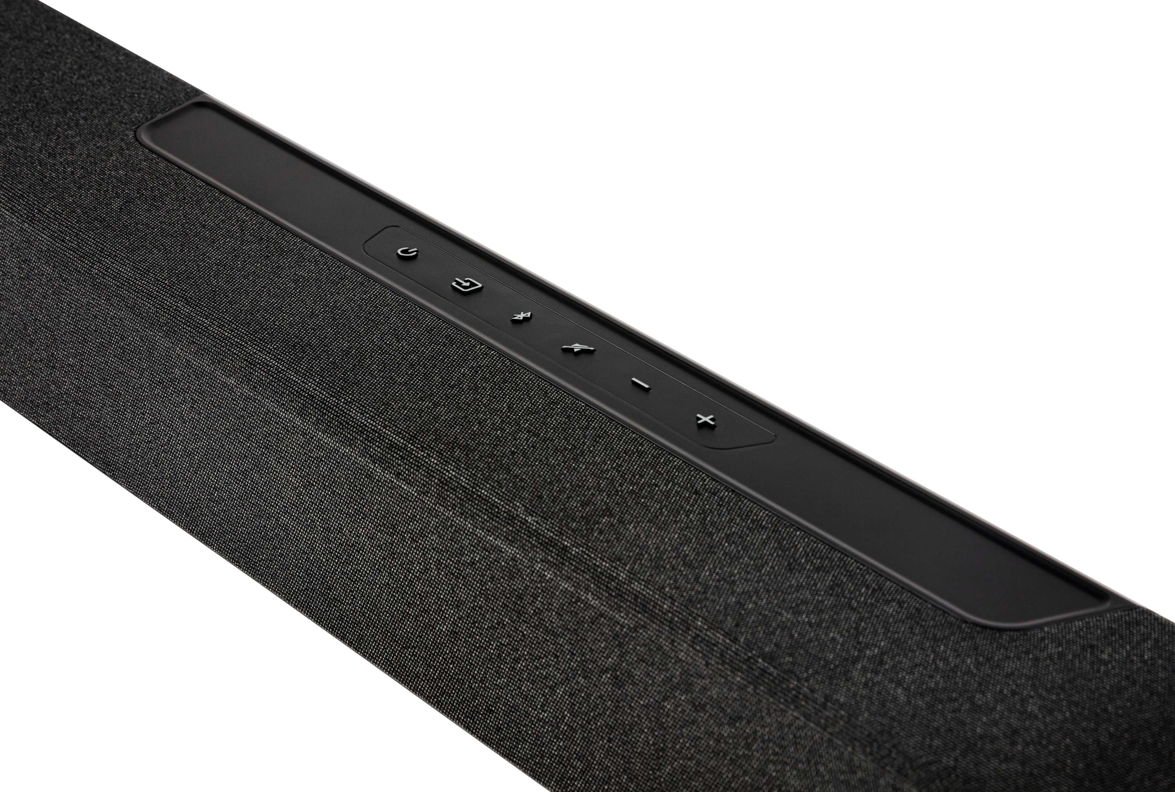 Angle View: Polk Audio - MagniFi Max AX 5.1.2 Ch Soundbar with Dolby Atmos and VoiceAdjust - Black