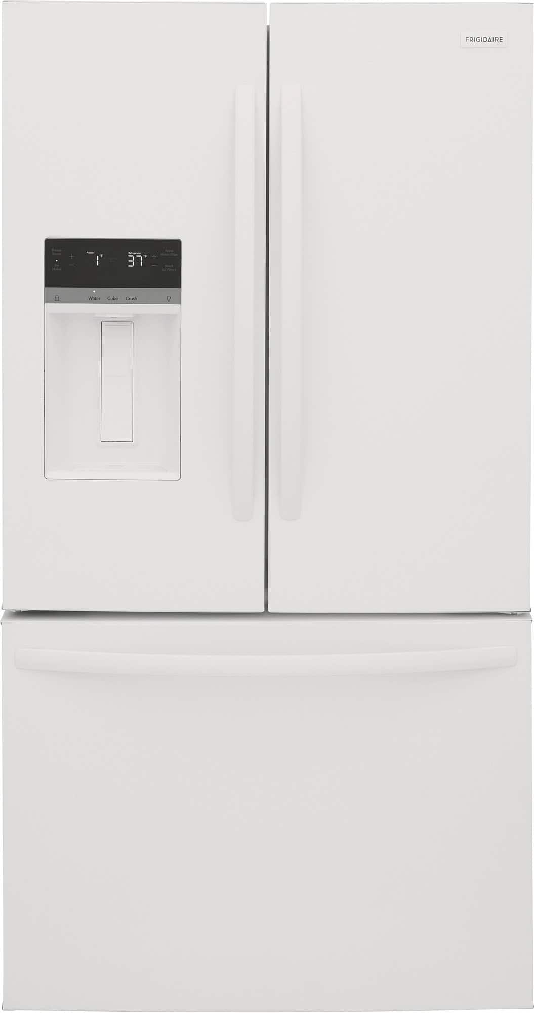 Front. Frigidaire - 27.8 Cu. Ft. French Door Refrigerator - White.