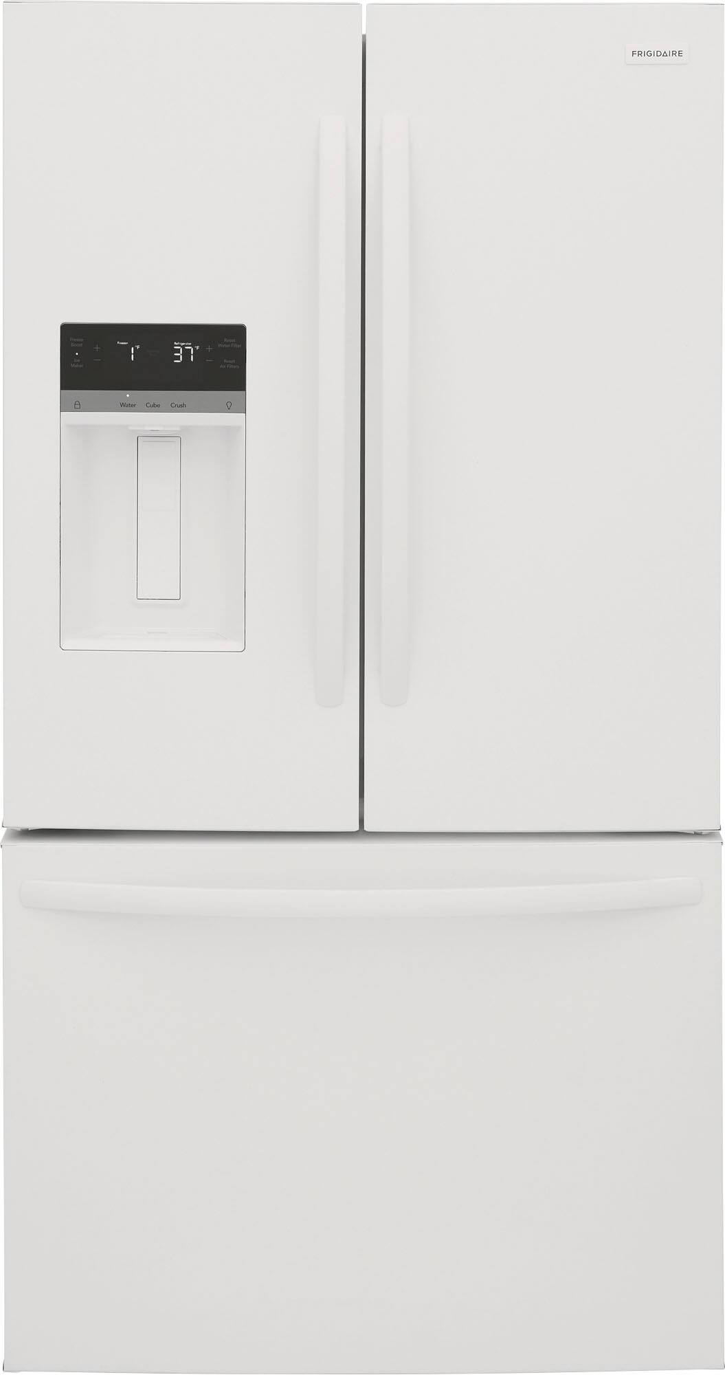 Front. Frigidaire - 27.8 Cu. Ft. French Door Refrigerator - White.