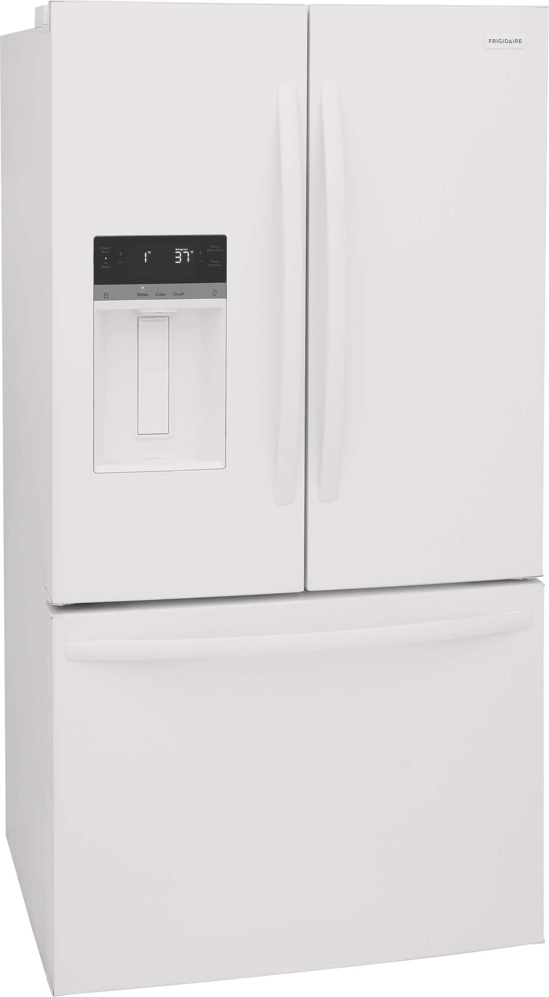 Left. Frigidaire - 27.8 Cu. Ft. French Door Refrigerator - White.