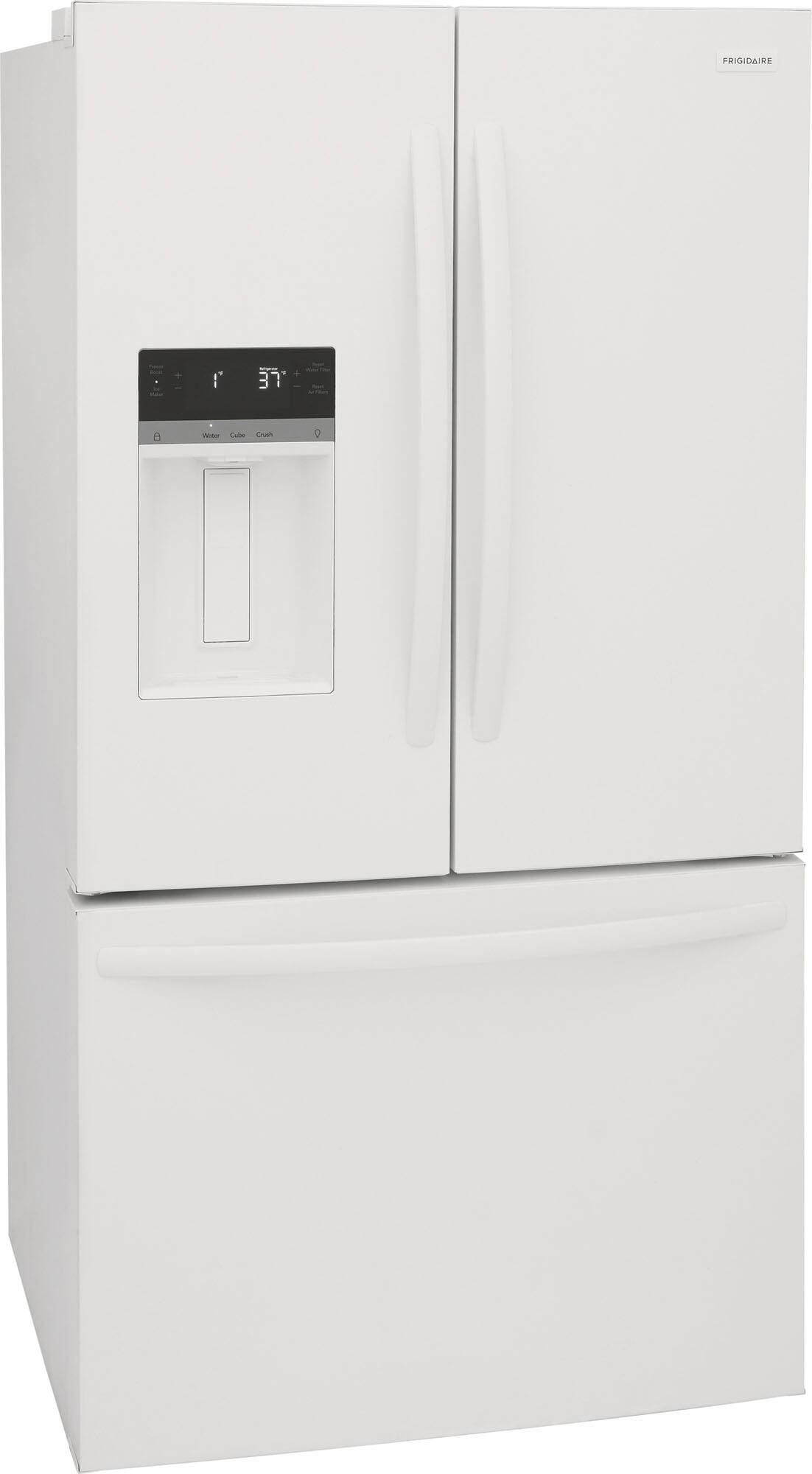 Left. Frigidaire - 27.8 Cu. Ft. French Door Refrigerator - White.