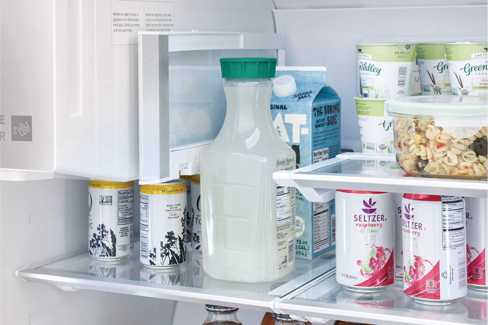 Alt View 12. Frigidaire - Gallery 21.3 Cu. Ft. Counter-Depth 4-Door Refrigerator - Stainless steel.