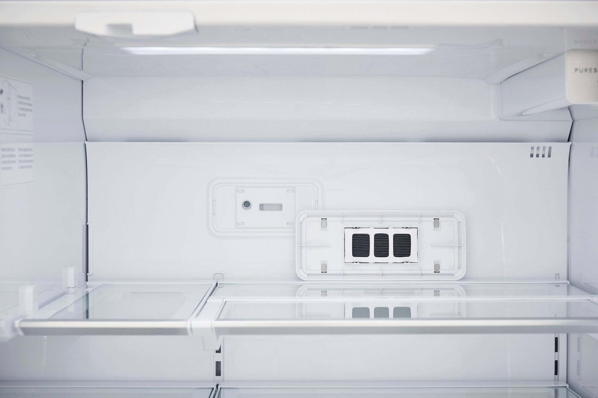 Alt View 19. Frigidaire - Gallery 21.3 Cu. Ft. Counter-Depth 4-Door Refrigerator - Stainless steel.