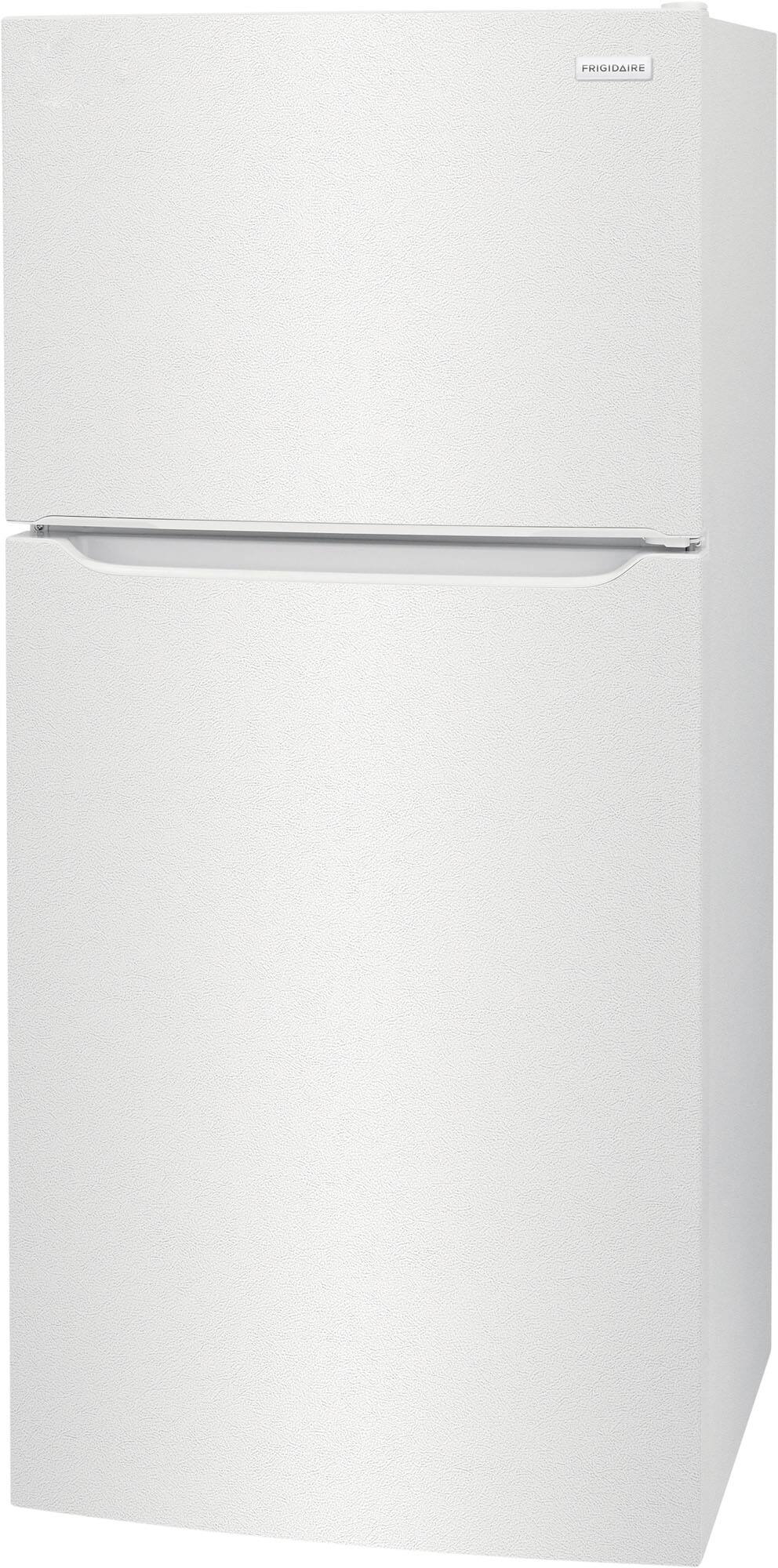 Angle. Frigidaire - 18.3 Cu. Ft. Top Freezer Refrigerator - White.