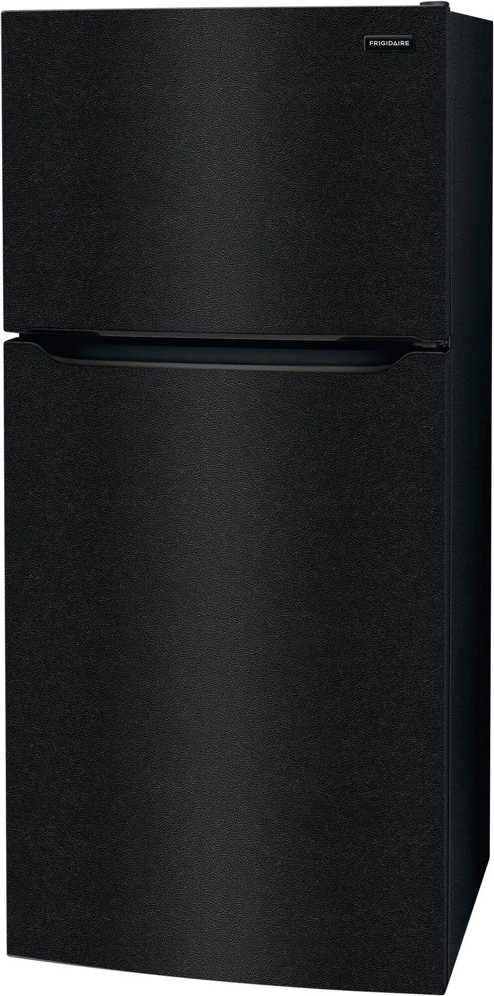 Angle. Frigidaire - 18.3 Cu. Ft. Top Freezer Refrigerator - Black.