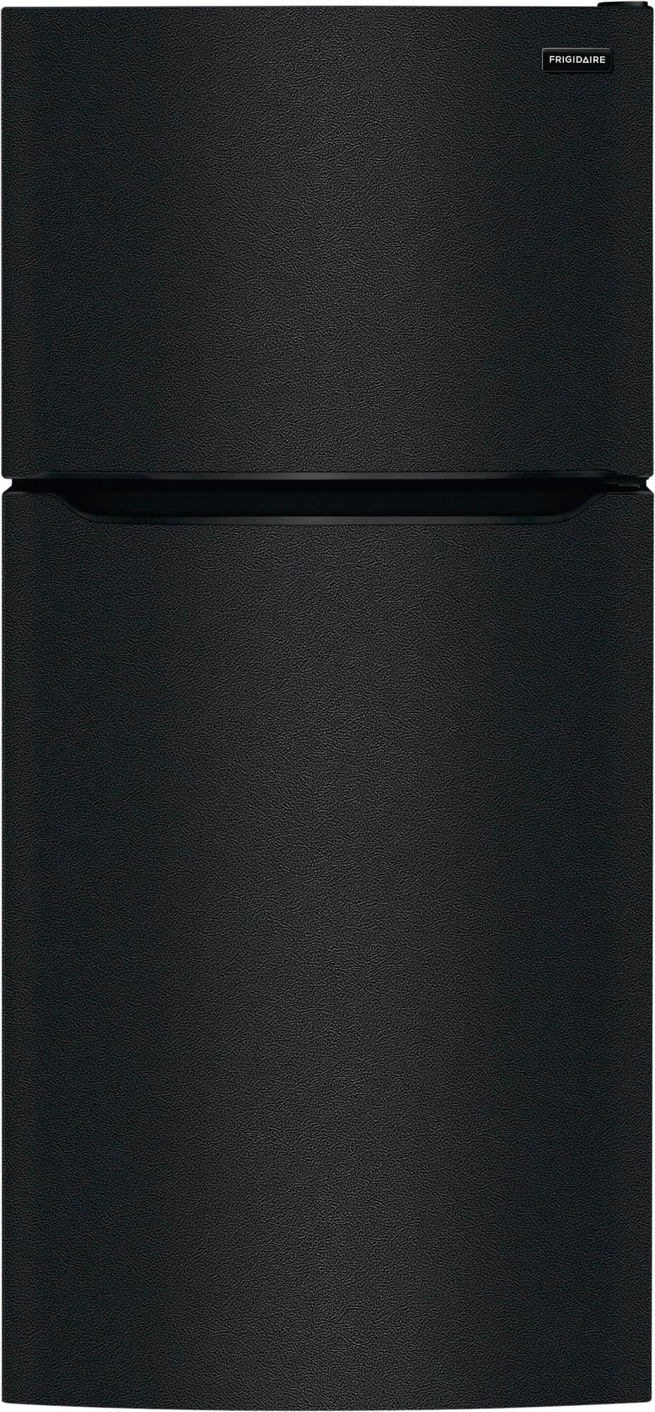 Frigidaire - 18.3 Cu. Ft. Garage Ready Top Freezer Refrigerator - Black - Front_Zoom