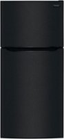 Frigidaire - 18.3 Cu. Ft. Top Freezer Refrigerator - Black - Front_Zoom