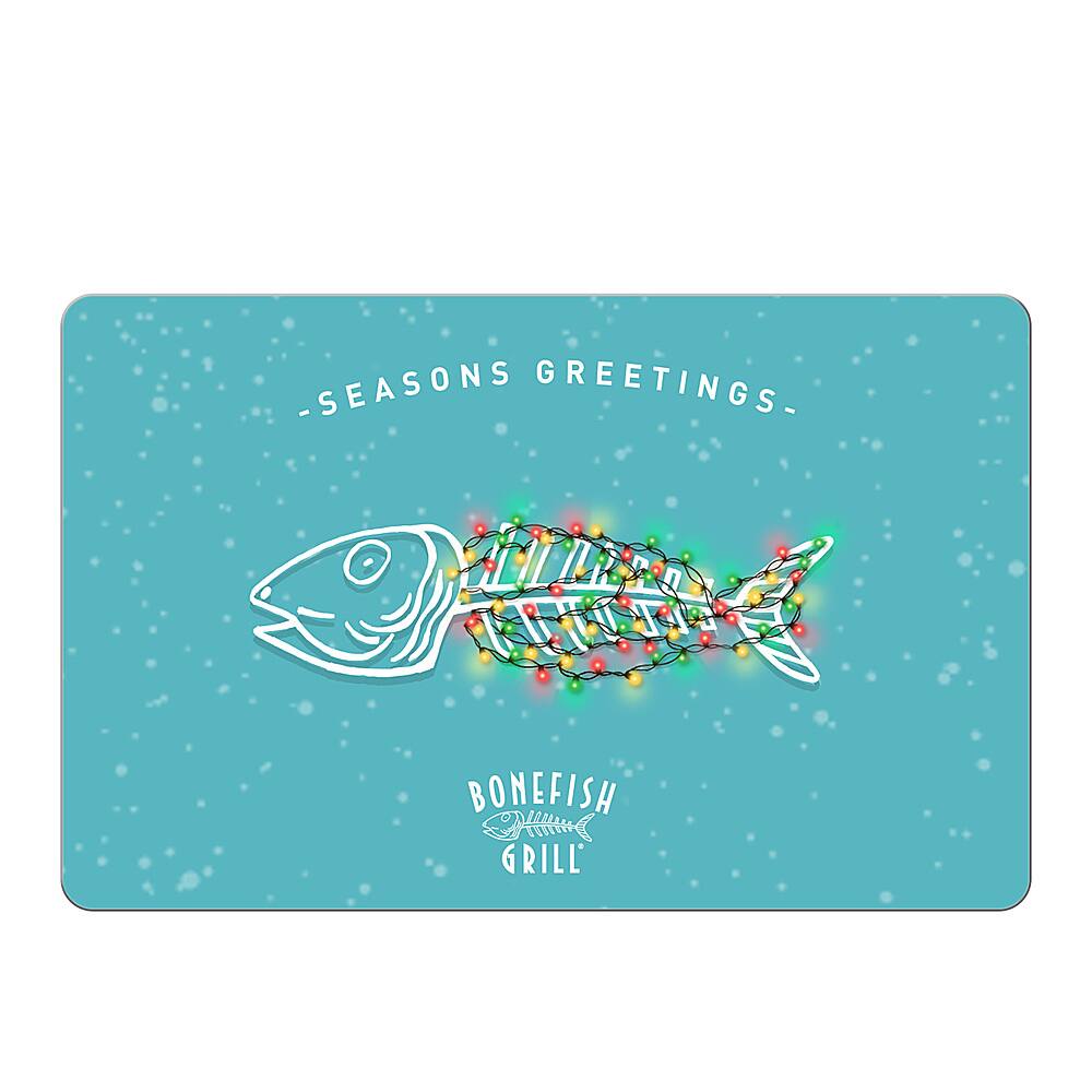 Front. Bonefish Grill - $25 Holiday Gift Card (Digital Delivery).