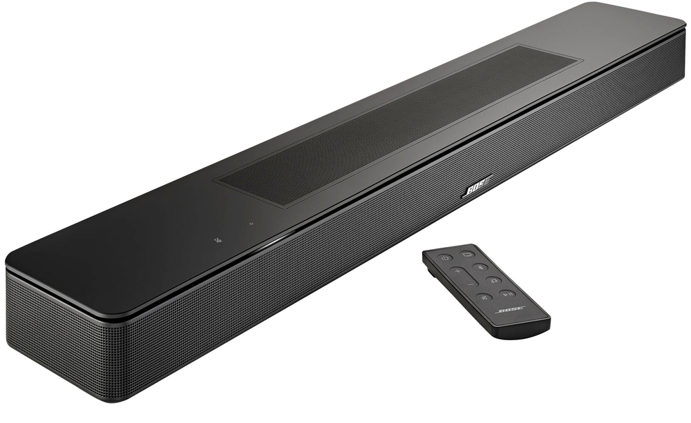 Gæstfrihed leje Spectacle Bose Smart Soundbar 600 with Dolby Atmos and Voice Assistant Black  873973-1100 - Best Buy