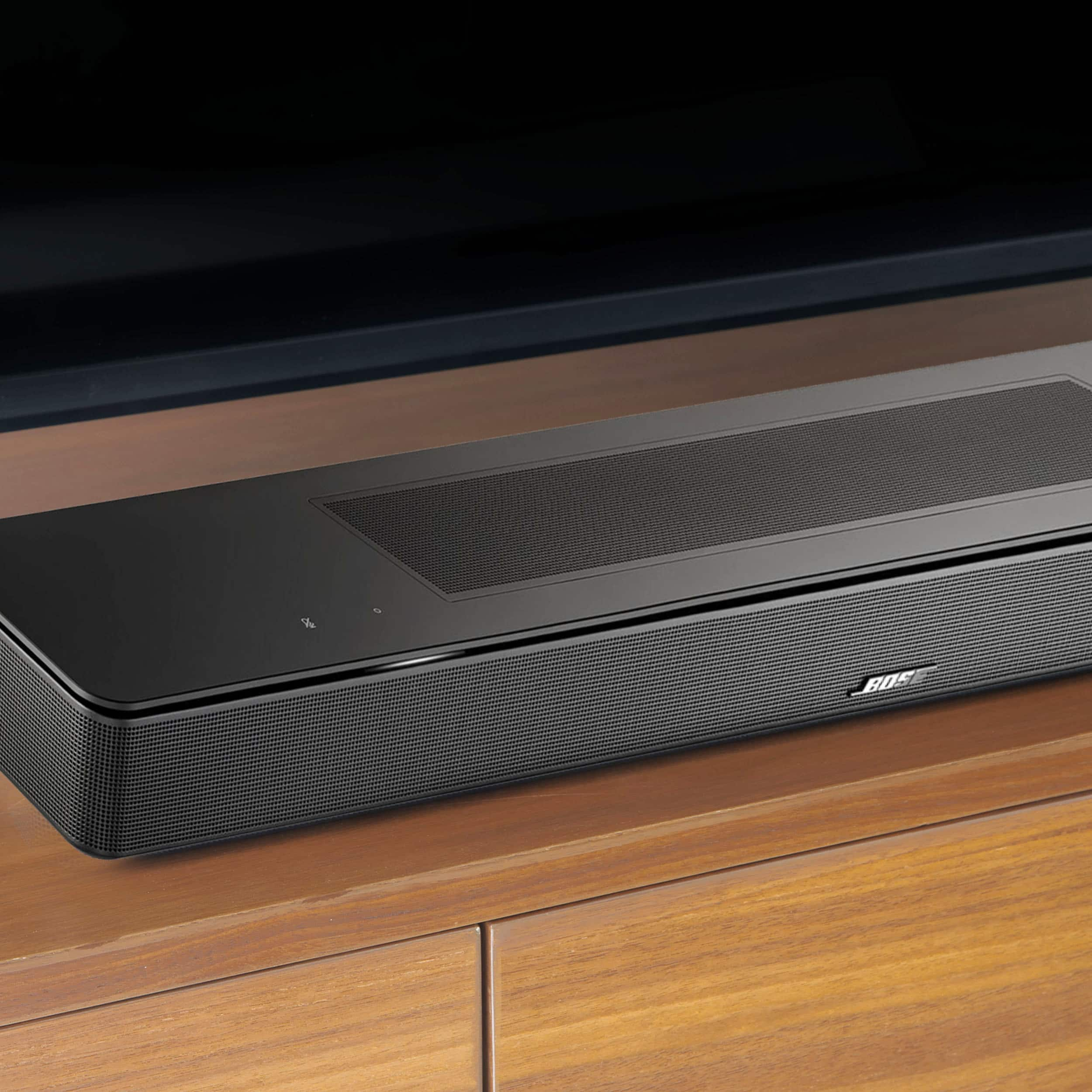 Bose Smart Soundbar 600 with Dolby Atmos and Voice Assistant Black