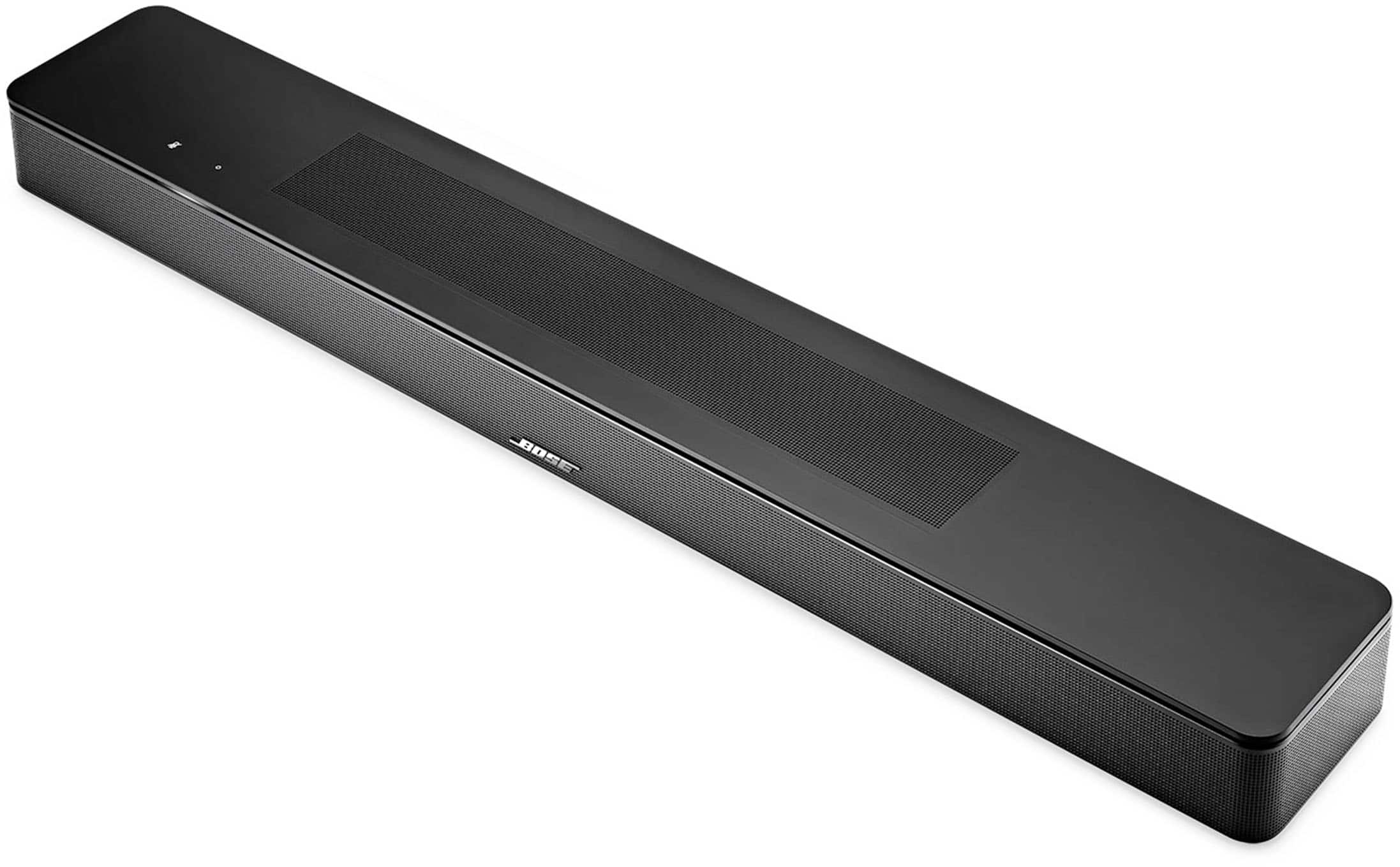 Left. Bose - Smart Soundbar 600 with Dolby Atmos and Voice Assistant - Black.