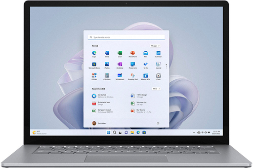 Microsoft - Surface Laptop 5 – 15” Touch Screen – Intel Evo Platform Core i7 – 16GB Memory – 512GB SSD (Latest Model) - Platinum