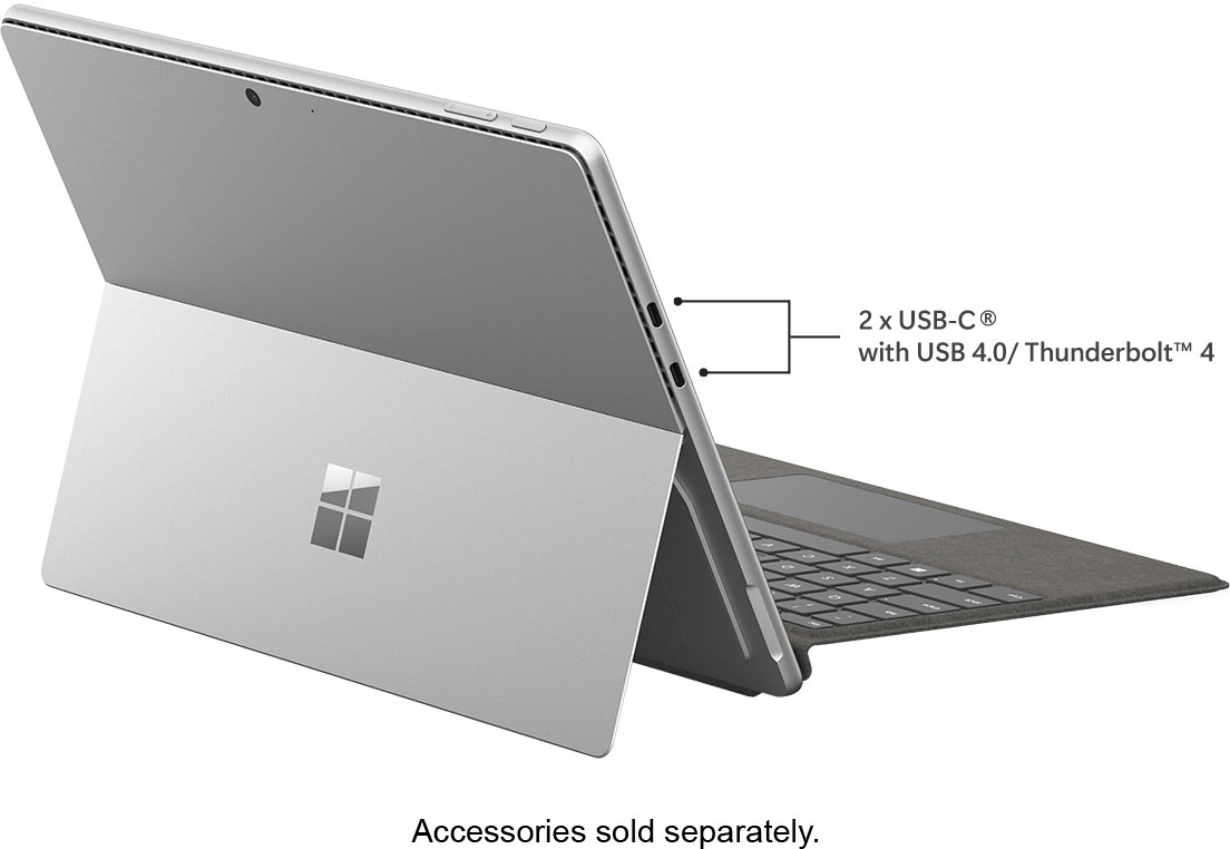  Microsoft Surface Pro 9 (2022), 13 2-in-1 Tablet & Laptop,  Thin & Lightweight, Fast Intel 12th Gen i7 Processor for Multi-Tasking,  16GB Ram, 512GB Storage with Windows 11, Graphite : Electronics