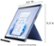 Alt View Zoom 15. Microsoft - Surface Pro 9 - 13" Touch-Screen - Intel Evo Platform Core i7 - 16GB Memory - 256GB SSD - Device Only (Latest Model) - Sapphire.