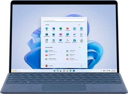 Microsoft - Surface Pro 9 - 13" Touch-Screen - Intel Evo Platform Core i5 - 8GB Memory - 256GB SSD - Device Only (Latest Model) - Sapphire
