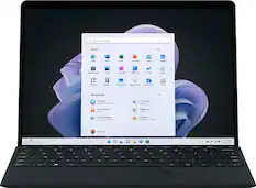 Front. Microsoft - Surface Pro 9 - 13" Touch-Screen - Intel Evo Platform Core i5 - 8GB Memory - 256GB SSD - Device Only - Graphite.