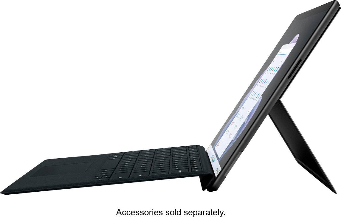 Alt View 13. Microsoft - Surface Pro 9 - 13" Touch-Screen - Intel Evo Platform Core i5 - 8GB Memory - 256GB SSD - Device Only - Graphite.