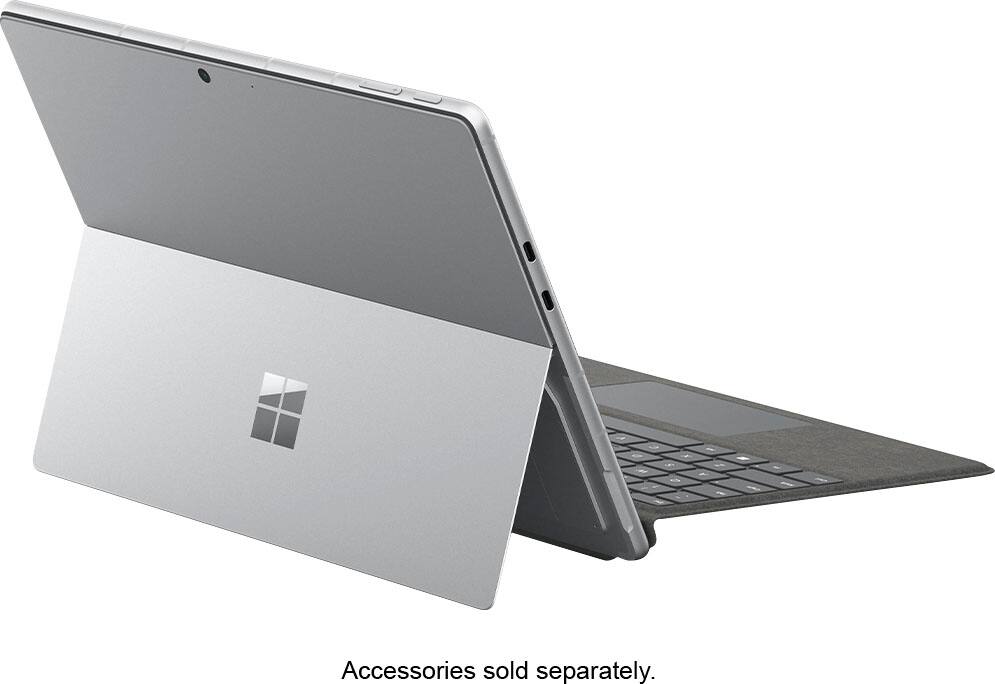 Alt View 14. Microsoft - Surface Pro 9 - 13" Touch-Screen - Intel Evo Platform Core i7 - 16GB Memory - 256GB SSD - Device Only (Latest Model) - Platinum.