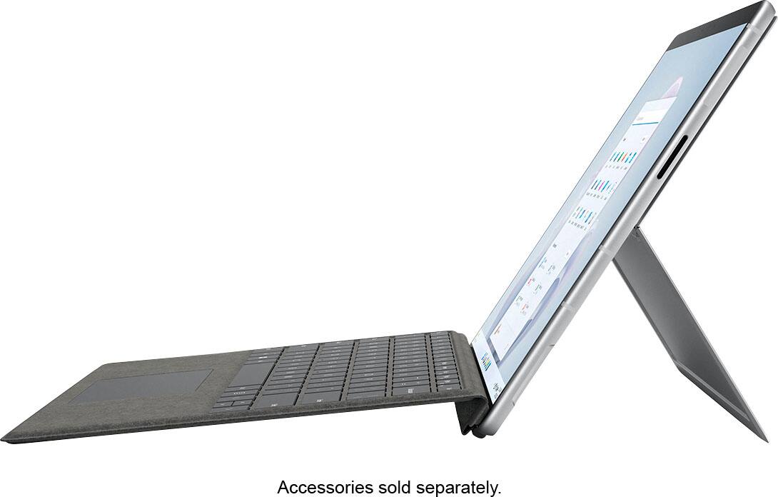 Alt View 13. Microsoft - Surface Pro 9 - 13" Touch-Screen - Intel Core i5 - 8GB Memory - 128GB SSD - Device Only - Platinum.