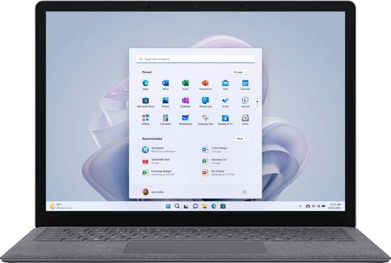 Microsoft Surface Laptop 5 13.5” Touch-Screen Intel Evo Platform