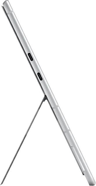 Alt View 15. Microsoft - Surface Pro 9 - 13” Touch-Screen - Microsoft SQ3 - 16GB Memory - 512GB SSD - Wi-Fi + 5G - Device Only (Latest Model) - Platinum.