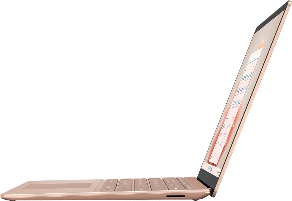 Alt View 13. Microsoft - Surface Laptop 5 - 13.5” Touch-Screen - Intel Evo Platform Core i5 with 8GB Memory - 512GB SSD (Latest Model) - Sandstone (Metal).