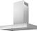 Angle. Zephyr - Roma Groove 30 in. 600 CFM Wall Mount Range Hood with LED Lighting - Stainless Steel.