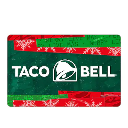 Front. Taco Bell - $50 Gift Card (Digital Delivery).