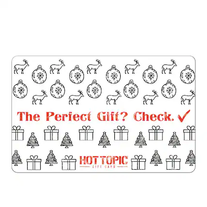 Front. Hot Topic - $50 Gift Card (Digital Delivery).