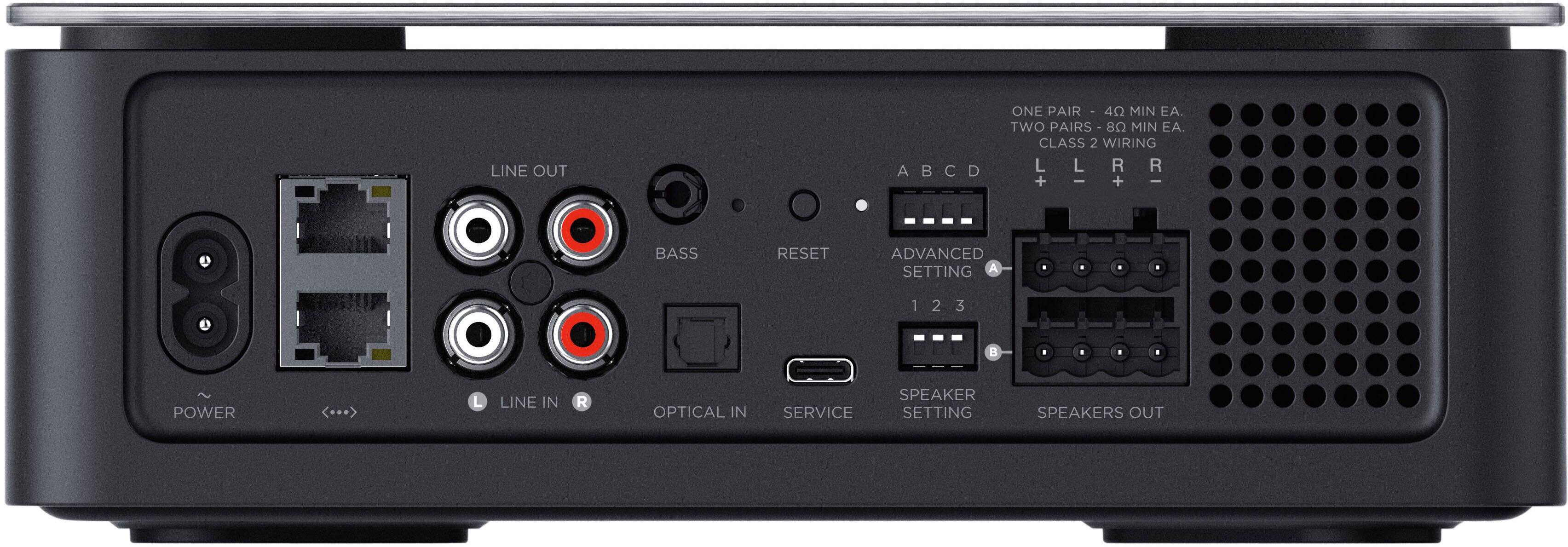 Back. Bose - Music Amplifier - Black.