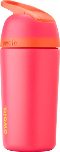 Owala Kids Flip Stainless Steel Water Bottle, 14 Ounce (2 Pack) -  Pink/Yellow