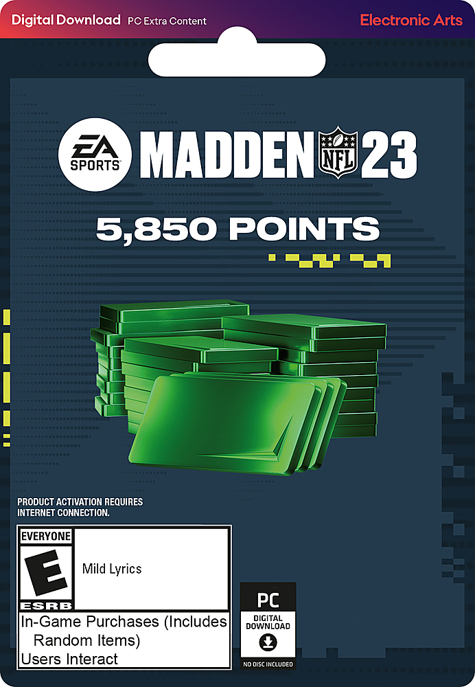 Madden NFL 23 Ultimate Team 5850 Points Windows [Digital] - Best Buy