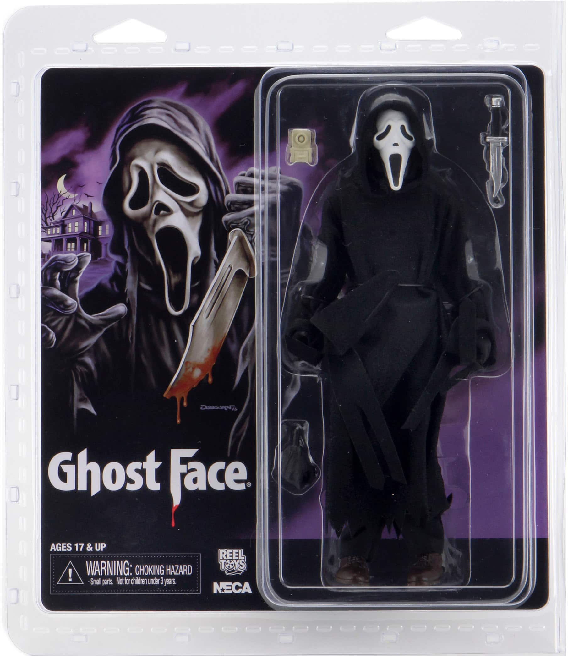 NECA Ghost Face 8” Clothed Action Figure – Ghost Face 41373 - Best Buy