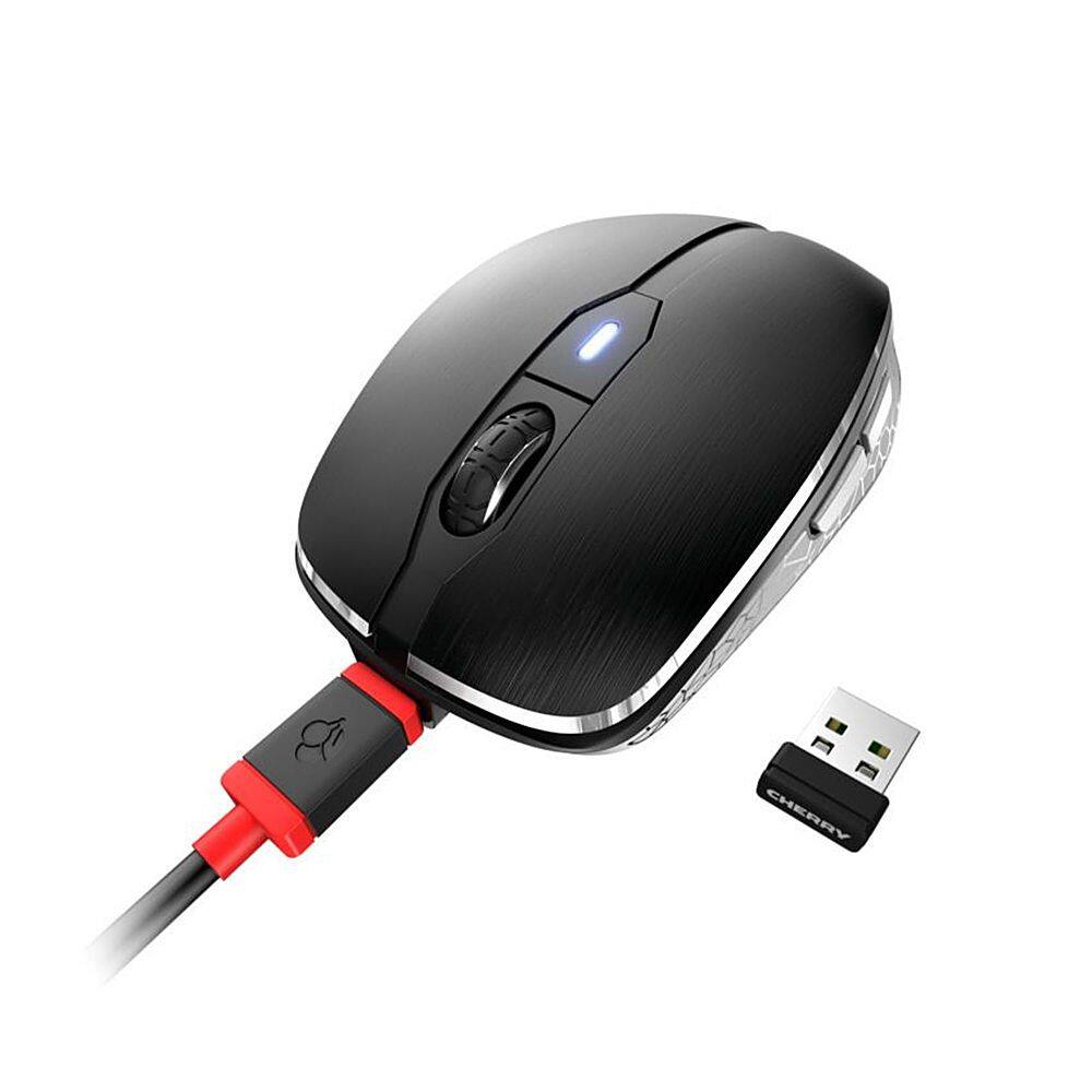 Alt View 13. CHERRY - MW 8C Advanced Wireless Compact Mouse - Black.