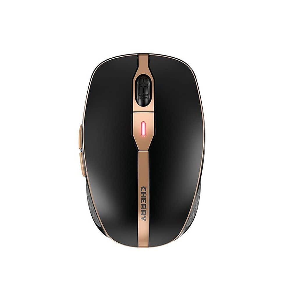 Alt View 16. CHERRY - DW 9100 Slim Fullsize Wireless Keyboard and Mouse Bundle - Black/bronze.