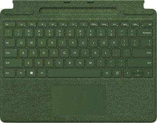 Microsoft - Surface Pro Signature Keyboard for Pro X, Pro 8 and Pro 9 - Forest - Front_Zoom