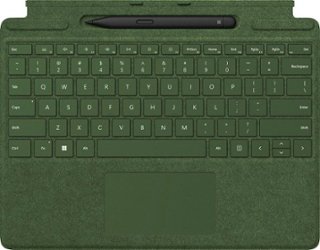 Microsoft - Surface Pro Signature Keyboard for Pro X, Pro 8 and Pro 9 with Surface Slim Pen 2 - Forest - Front_Zoom