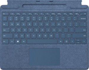 Microsoft - Surface Pro Signature Keyboard for Pro X, Pro 8 and Pro 9 - Sapphire