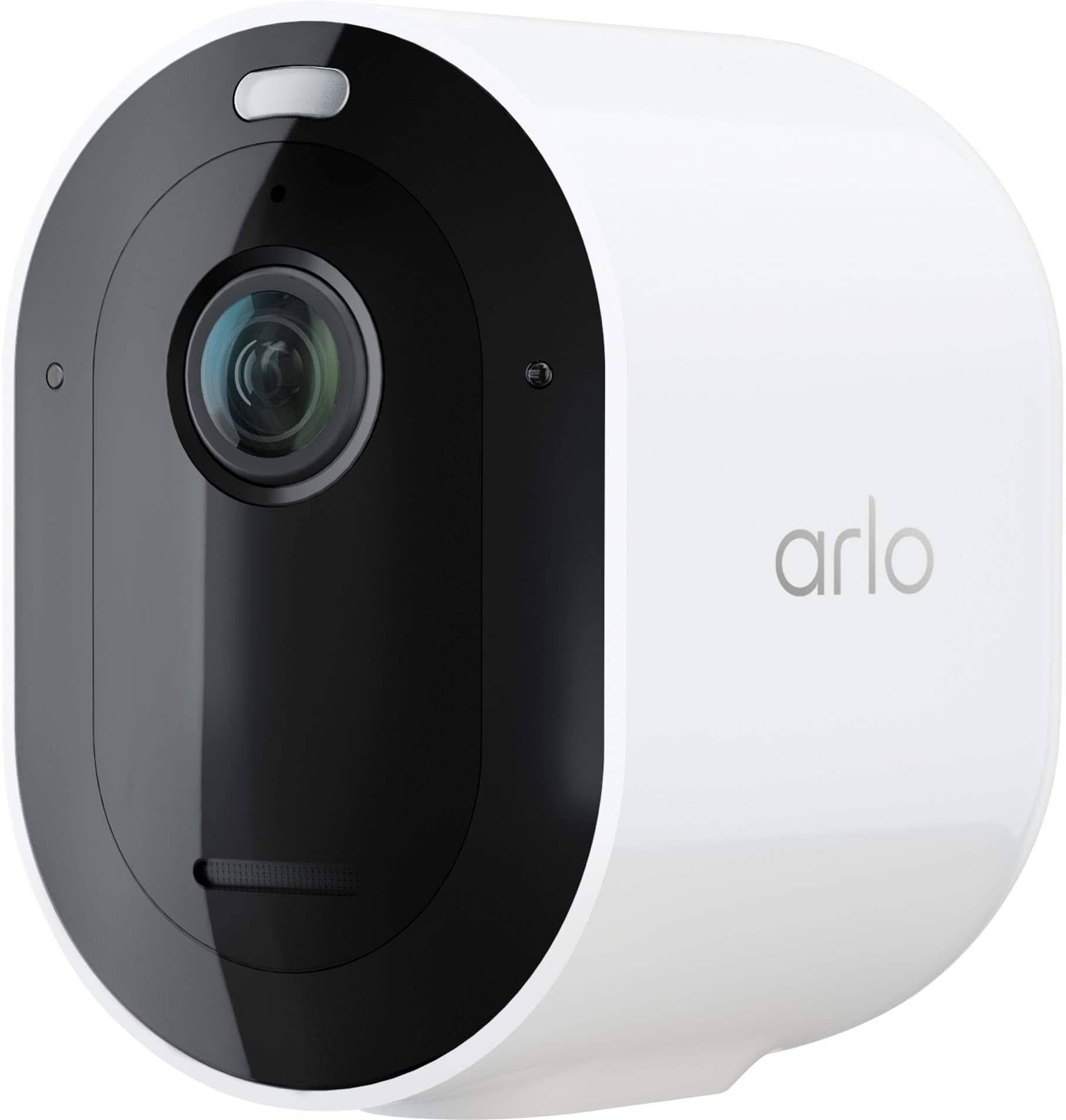 Arlo - Pro 5S 2K Indoor/Outdoor Wireless Spotlight Security Camera - White - Front_Zoom