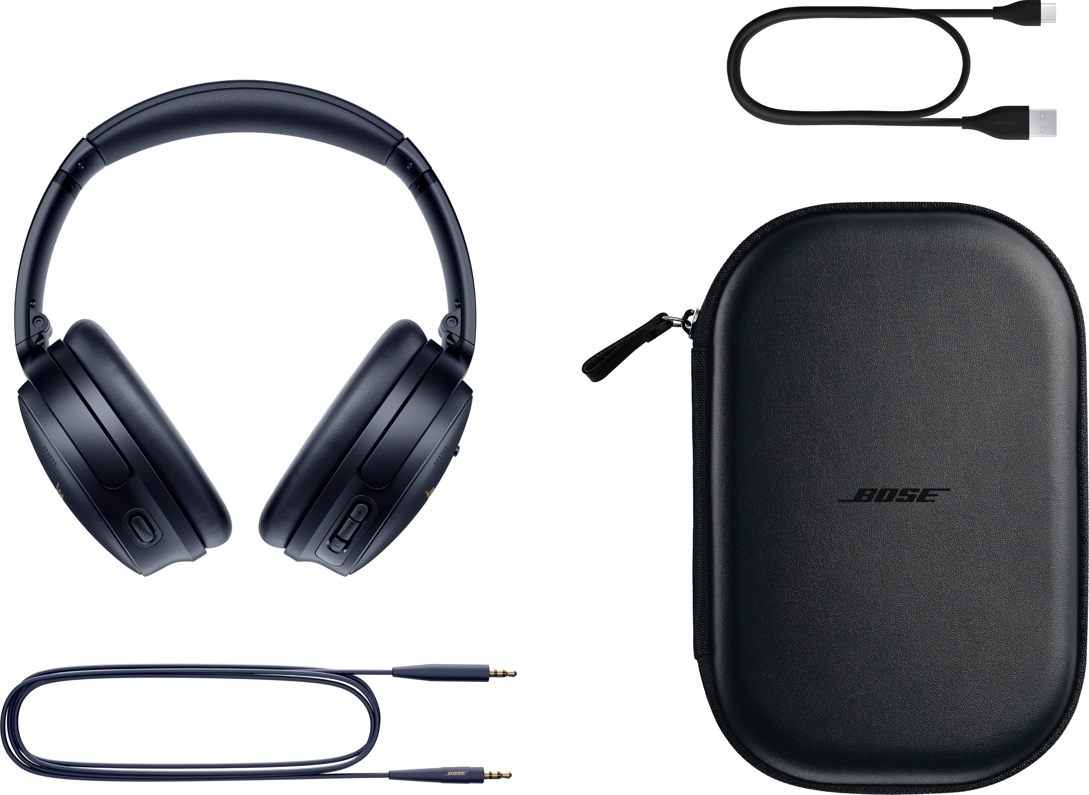 Bose QuietComfort 45 Wireless Noise Cancelling Headphones Blue - Best