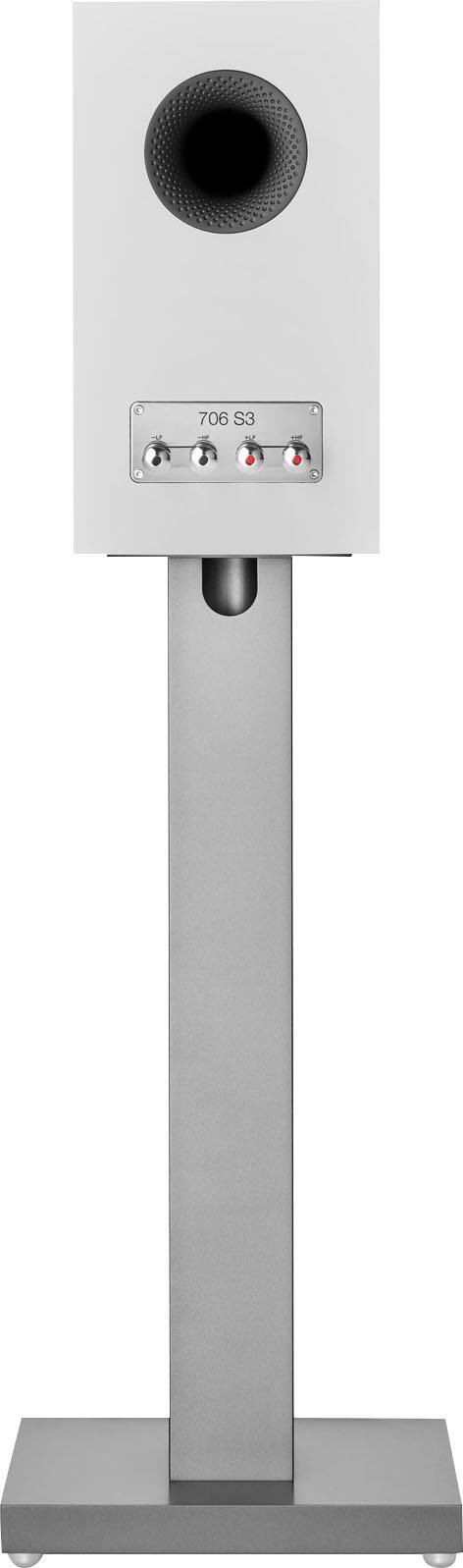 Alt View 13. Bowers & Wilkins - 700 Series 3 Bookshelf Speaker with 1" Tweeter and 6.5" Midbass (Pair) - White.