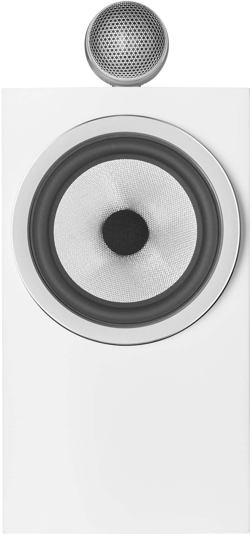 Left. Bowers & Wilkins - 700 Series 3 Bookshelf Speaker with 1" Tweeter on Top and 6.5" Midbass (Pair).