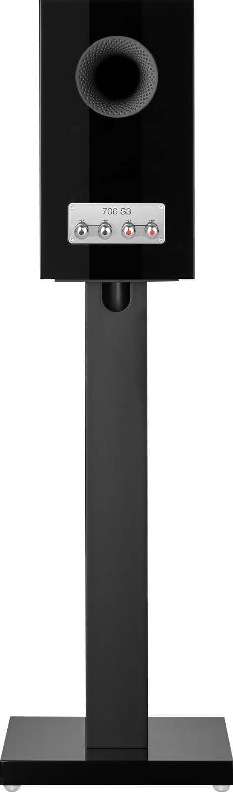 Alt View 13. Bowers & Wilkins - 700 Series 3 Bookshelf Speaker with 1" Tweeter and 6.5" Midbass (Pair) - Gloss Black.